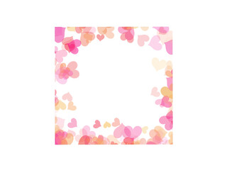 Heart Frame Background Illustration