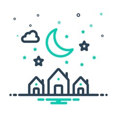 Mix icon for nights