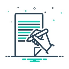 Mix icon for writes