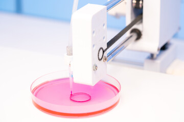 3D  bioprinting is the utilization of 3D printing  to combine cells, growth   biomaterials to make biomedical parts
