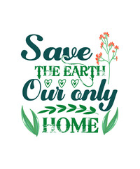 Earth Day Svg Design