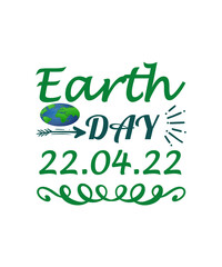 Earth Day Svg Design