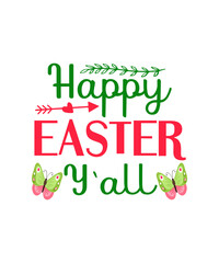 Fototapeta premium Happy Easter Svg Design