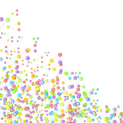 Social media marketing icons internet tags target