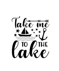Lake SVG Design