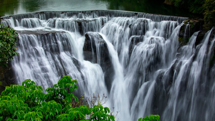 Taiwan, waterfall, Shifenliao waterfall, park