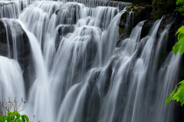 Taiwan, waterfall, Shifenliao waterfall, park