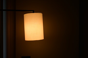 lamp in the room, interior design