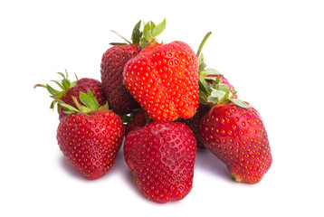 fresh strawberry isolated
