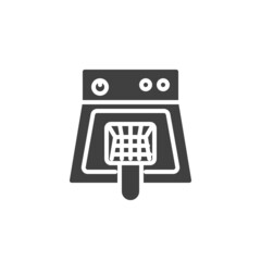 Deep fryer vector icon