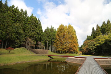 Obraz premium 室生山上公園芸術の森