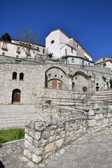 The old houses of  Gesualdo, a small village in the province of Avellino, Italy.