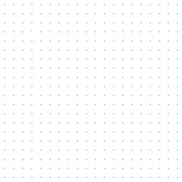 Dotted Grid Seamless Pattern For Bullet Journal. Black Point Texture. Blue Dot Grid For Notebook Paper. Vector Illustration On White Background.