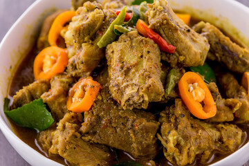 Red Curry With Pork Ribs