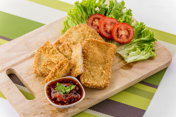 Breaded Fish chips