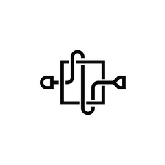 symbol or logo from input output flowchart