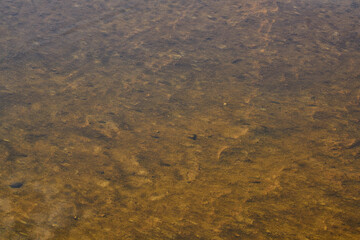 river water closeup sand reflection texture