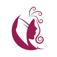 style haircut icon illustration