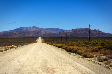 Dirt road in Tankwa Karoo National Park