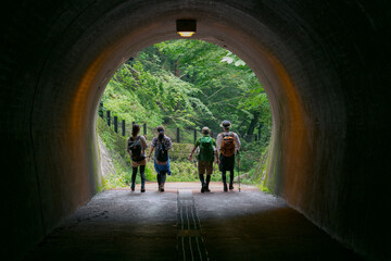 三頭山を登った帰り道