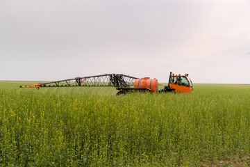 High-tech machines optimize work in the fields. Field desiccation is the pre-harvest drying of...