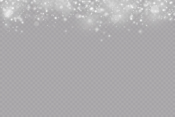 light effect. Background of sparkling particles. Glittering fairy dust particles. Festive glowing background with colorful lights.