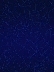 Abstract dark blue geometric background.