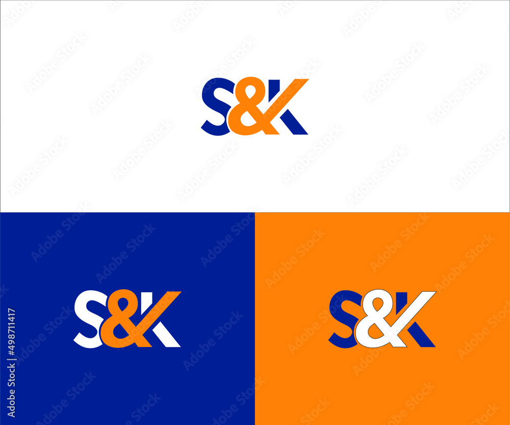 Canvas Prints sk logo design