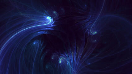 Fototapeta premium 3D rendering abstract colorful fractal light background