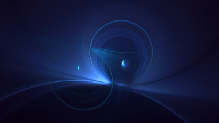 3D rendering abstract colorful fractal light background