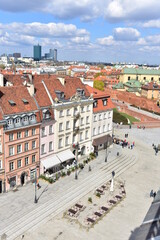 Polska, Warszawa, stolica, centrum zabytkowej części miasta, starówka,  - obrazy, fototapety, plakaty