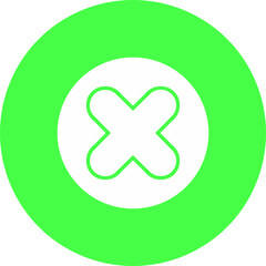 Obraz premium Cross Icon