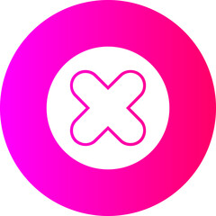 Obraz premium Cross Icon