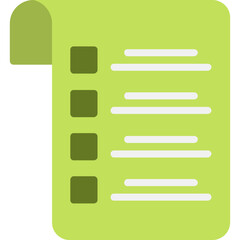 Fototapeta premium Check List Icon