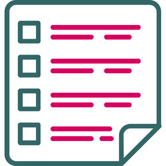 Obraz premium Checklist Icon