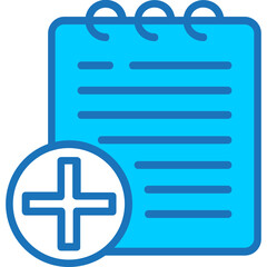 Obraz premium Notepad Icon