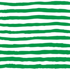 Tile vector pattern with big pastel mint green and white stripes
