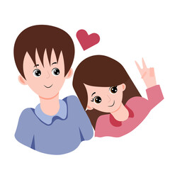 love tenderness and romantic feeking concept