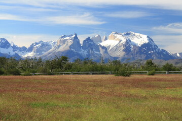 Chilean Patagonia landscape, Torres del paine