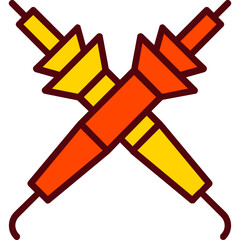 Obraz premium Pyrography Icon