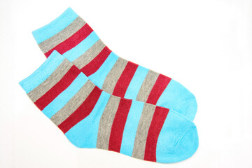 socks isolated on white background 