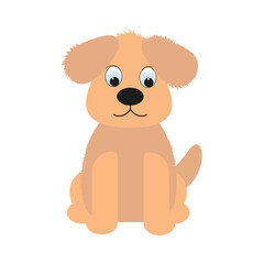 Сute brown dog