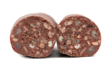 the fresh natural blood sausage