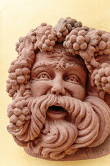 Obraz premium Weingott Bacchus