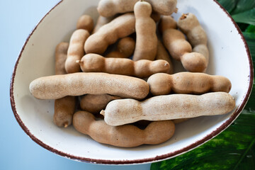 tamarind in a bowl healthy fruit