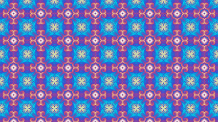 abstraction repeaters pattern. circular and square elastic elements. multi-tone background. texture.