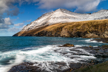 Fototapeta na wymiar die Färöer Inseln