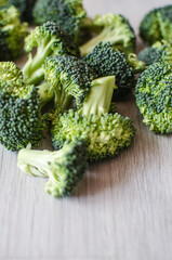 young green broccoli inflorescences are valuable sources of useful and important substances