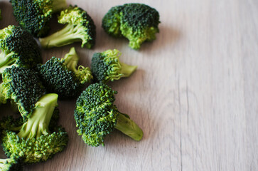 young green broccoli inflorescences are valuable sources of useful and important substances