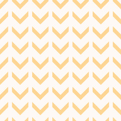 Geometric chevron vector pattern, orange abstract background